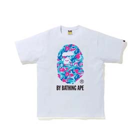 Fashion brand BAPE short-sleeved camouflage print couple T-shirt（15 styles)-1839  