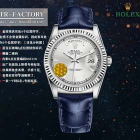 Rolex New leather belt men's watch(38 styles)-2086