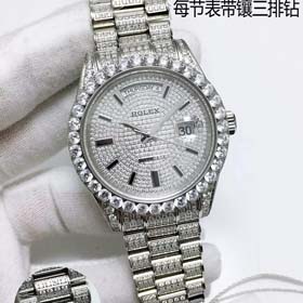ROLEX Movement Starry Sky Diamond Waterproof Watch(30 styles)-2102