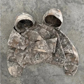 AKIMBO Hooded sweatshirt sweatpants cool top zipper jacket-4493